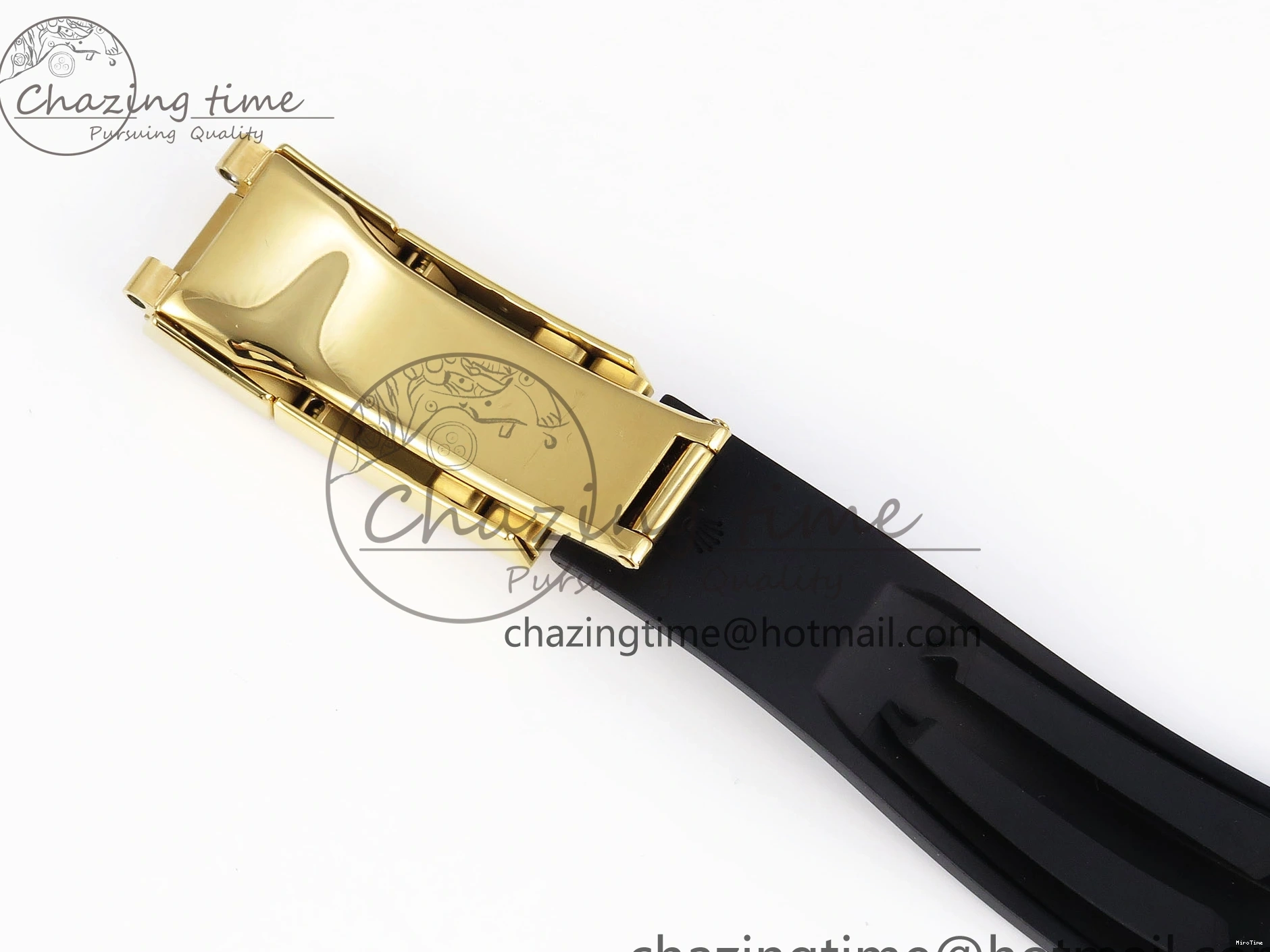 MiroTime 0117 Minimalist DAYTONA 116518 APSF 1:1 BEST EDITION WHITE DIAL ON OYSTERFLEX RUBBER STRAP SH 1781